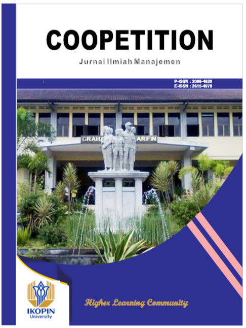 					View Vol. 15 No. 2 (2024): Coopetition : Jurnal Ilmiah Manajemen
				