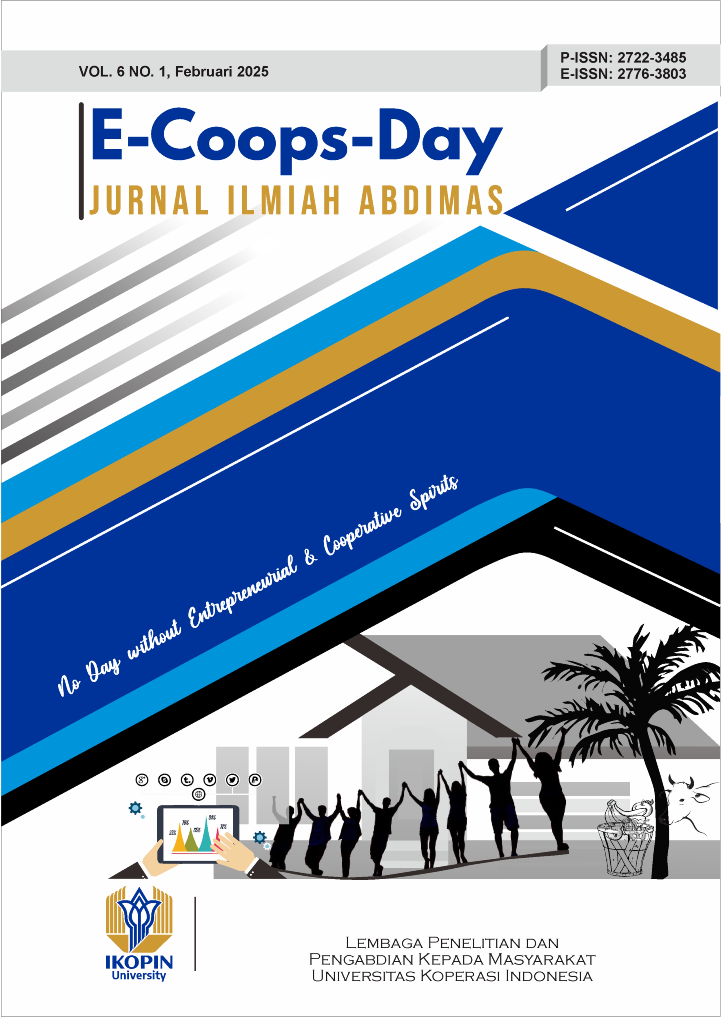 					View Vol. 6 No. 1 (2025): Vol. 6 No. 1 (2025): E-Coops-Day : Jurnal Ilmiah Abdimas
				