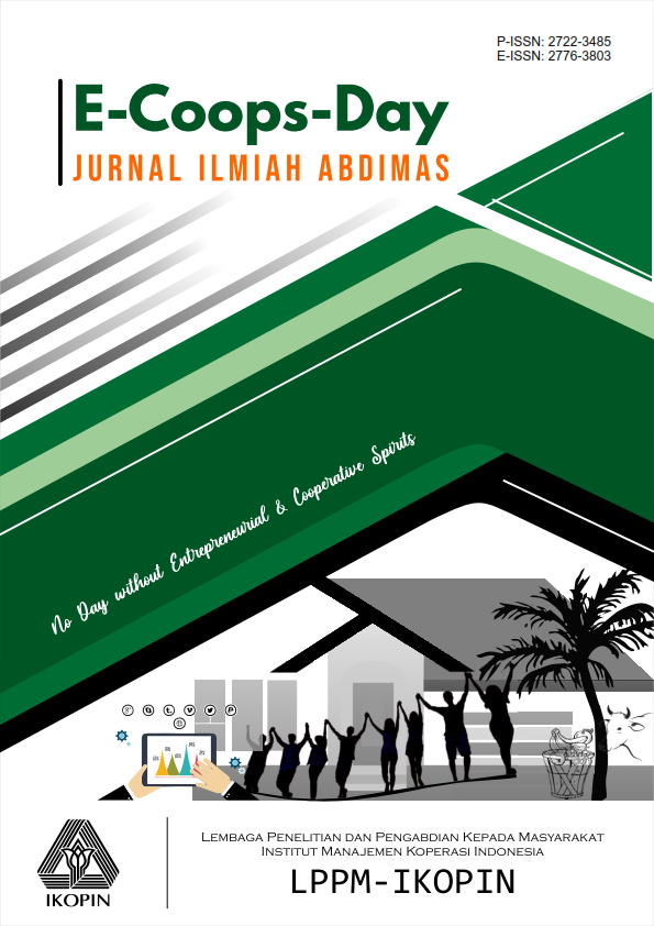 					View Vol. 2 No. 1 (2021): E-Coops-Day : Jurnal Ilmiah Abdimas
				